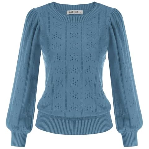 GRACE KARIN Women's Casual Long Sleeve Jumper Cover