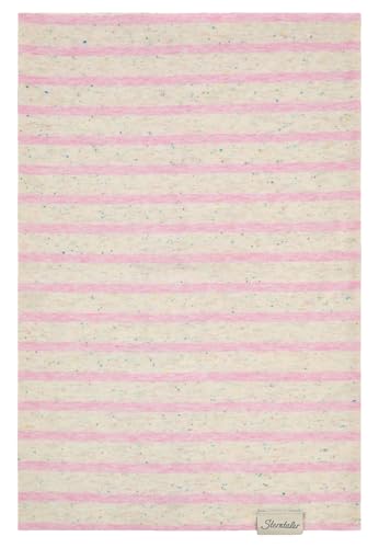 Sterntaler Schlauchschal geringelt – Mädchen Schlupfschal aus weichem Melange-Jersey mit bunten Pünktchen, elastisch und pflegeleicht – Perlrosa, Größe 2