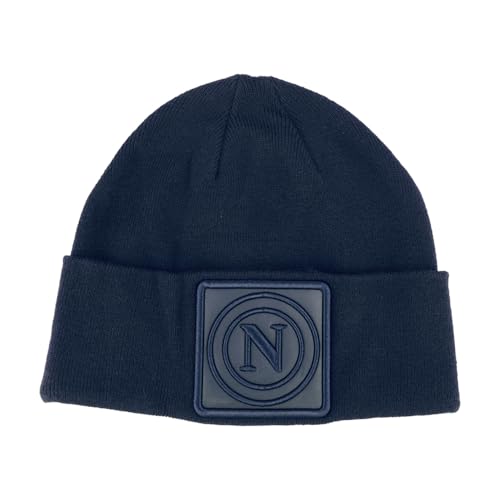 Bonnet bleu doux et enveloppant taille unique mixte pour un hiver chaleureux