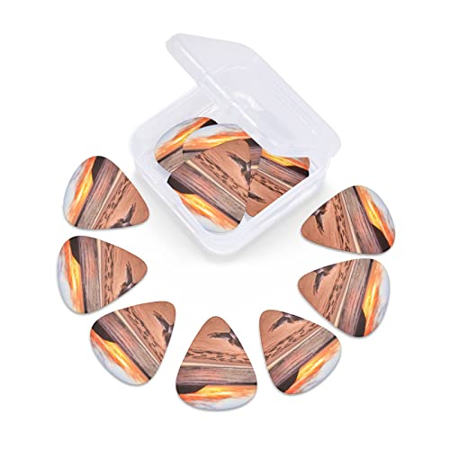Médiators de guitare 12-Pack Sea Turtle Sunset médiators pour guitare électrique guitare acoustique diverses guitares - Les Beatles, Paul McCartney, John Lennon, RIngo Starr, George Harrison Médiators de guitare 12-Pack Sea Turtle Sunset médiators pour guitare électrique guitare acoustique diverses guitares – Image 6