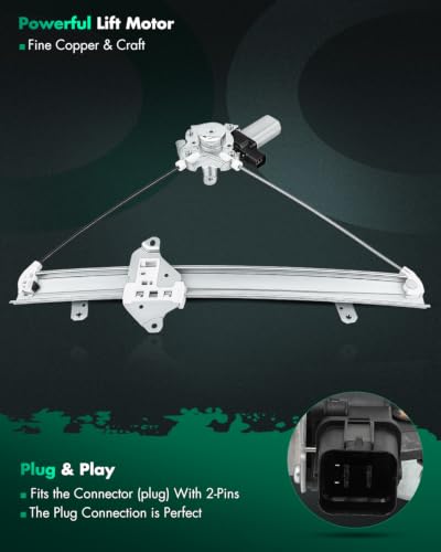 Image of SCITOO Power Window Regulator w /Motor for Mitsubishi Outlander 2003-2006
