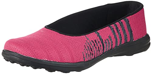 Fusefit Womens_Comfortable Walking Shoe_Bluebell II_Fushia / DK Grey / Black_7 (B09GT9N6LP) Amazon Price History, Amazon Price Tracker