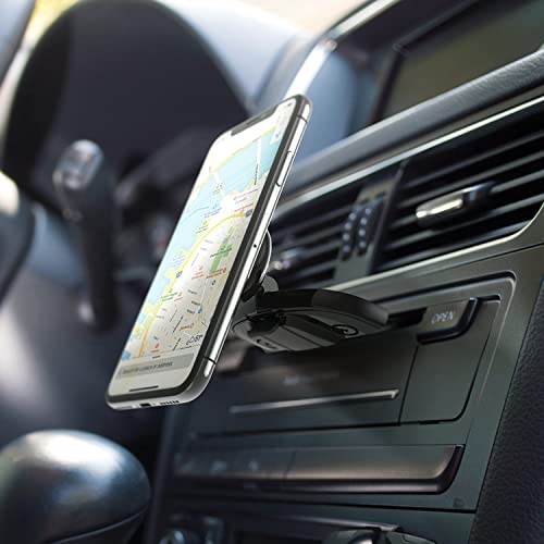 iOttie iTap 2 Magnetic CD Slot Car Mount Holder, Cradle for Samsung Galaxy S22, Google Pixel 7, Motorola Moto G, OnePlus 10, Sony Xperia & Other Android Smartphones, Black - image 6