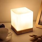 Maße: L12cm * W12cm * H15cm icase4u® Moderne Einfachheit Holz Nachttischlampen Table Lamp Tischlampe Decorative Lamp Schreibtischlampe (A)
