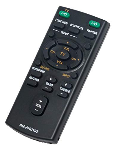Rm-Anu192 Replaced Remote Fit For Sony Sound Bar Remote Control Rm-Anu192 Sub For Rm-Anu191 Ht-Ct60Bt Sa-Ct60Bt Ss-Wct60 Ss-Wct60 Ht-Ct60 Sact60 #TOP4