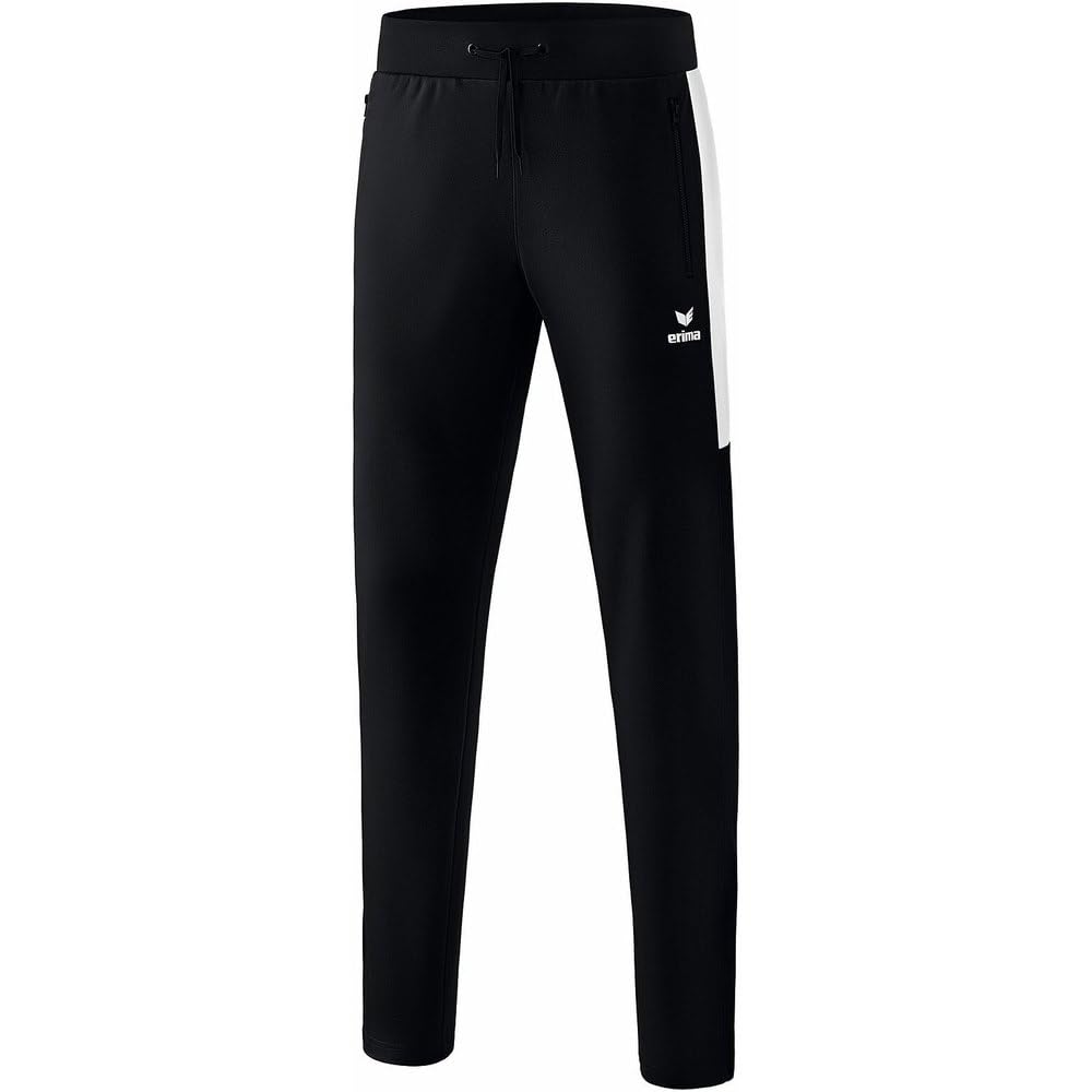 Erima Squad Worker Pants - Black/White, 164