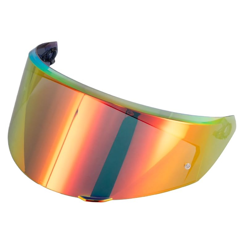 Visière K3 rechange protection UV écran fumé rouge Revo compatible casque K4