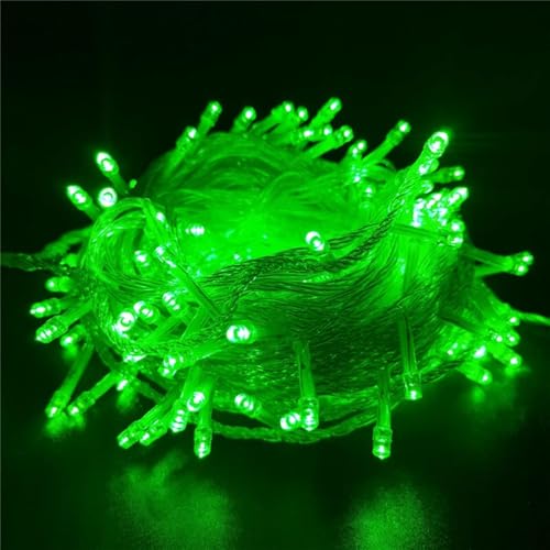 Image of XERGY LED String Ladi Lights- Decorative Fairy Lights for Indoor & Outdoor Use - Ideal for Diwali, Christmas, Parties, Garden & Home Decor-Multicolor (Pack of 5 - 11M Each)