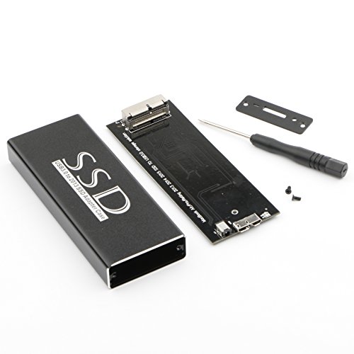 Capa externa SSD compatível com USB 3.0 JIUWU para MacBook 2013-2014-2015 (A1465 A1466 A1398 A1502)