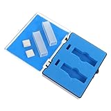 minkissy 石英サンプル光学比較分析キュベット 10mm 2個セット Uv 可視領域対応 Dna Rna精密測定用