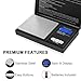 Fuzion Digital Pocket Gram Scale 1000g/0.1g, Small Digital Scales Grams Ounces Grains, Herb Scale, Jewelry Scale, Portable Travel Food Scale