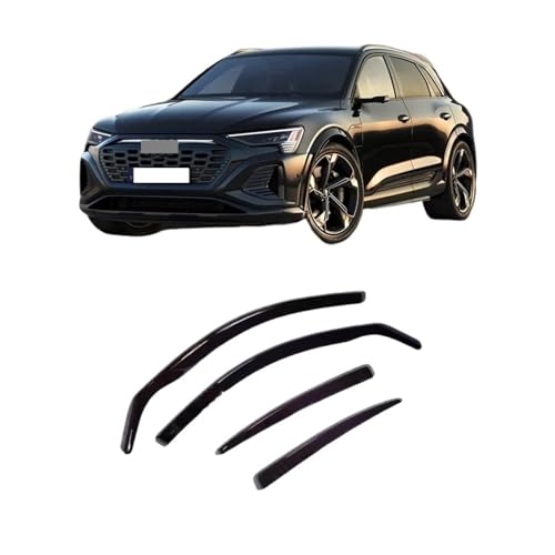 Déflecteur de pluie Audi Q8 E-tron Sportback vent étanche noir