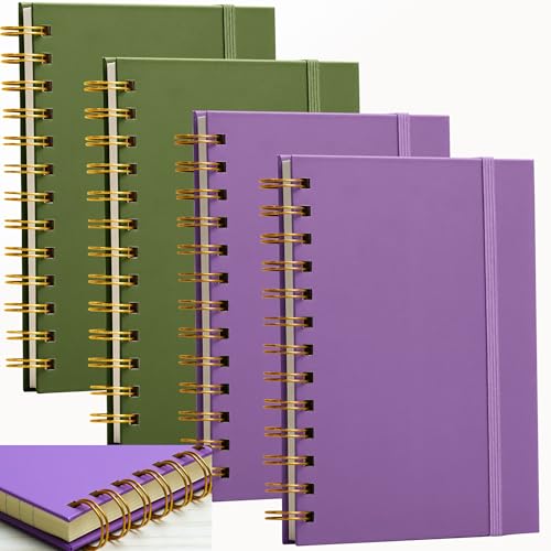 Carnets à spirales pour fournitures scolaires petits cahiers rigides de poche