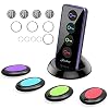 Key Finders, Remote Finder Stick On: ldcx 85dB Wireless Item Rf Locator Wallet Tracker 131ft Working Range for Finding…