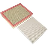 Engine & Cabin Air Filter Fit for Chevrolet Silverado Suburban Tahoe, Fit for GMC Sierra Yukon
