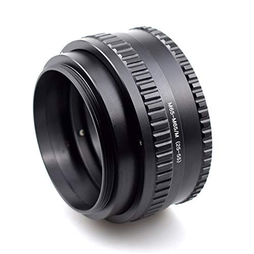 Enfoque ajustable M65 a M65 con este tubo helicoide macro de 25-55mm