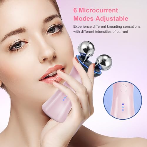 Microcurrent Facial Device, Face Massager Electric Face Lifting, Microcurrent Facial Device for Face and Neck, Best Present for Mother and Companion, Handheld Skin Care Face Toning Device - Image 7