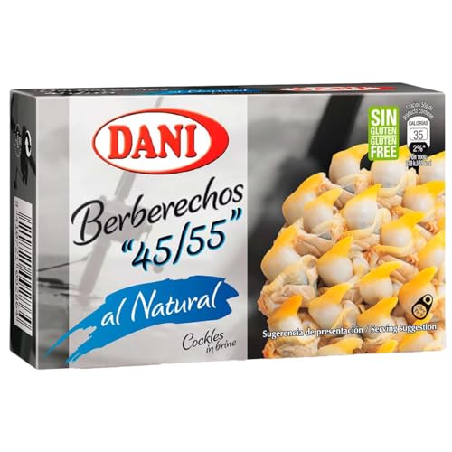 DANI - Berberechos pequeños (58 g, 9 unidades)