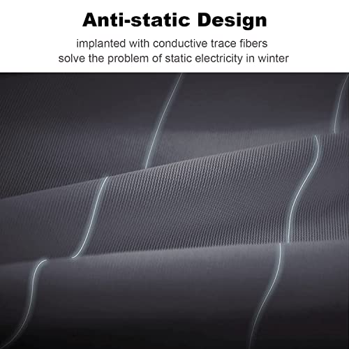 Kuscheldecke , Billpow 150 × 200cm Hochwertige Wohndecke Flauschig Sofa Decke Super Weiche Fleecedecke mit Antistatischem Draht und exquisiter Einfassung - Grau - Image 8