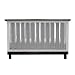 PURE SAFETY Vertical Crib Liners in Luxurious Grey Minky 38 Pack