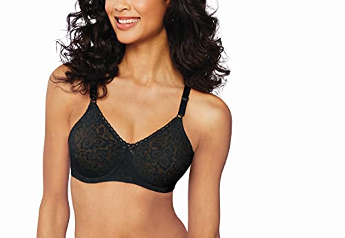 Bali Womens Lace 'N Smooth Stretch Lace Underwire Bra Df34322