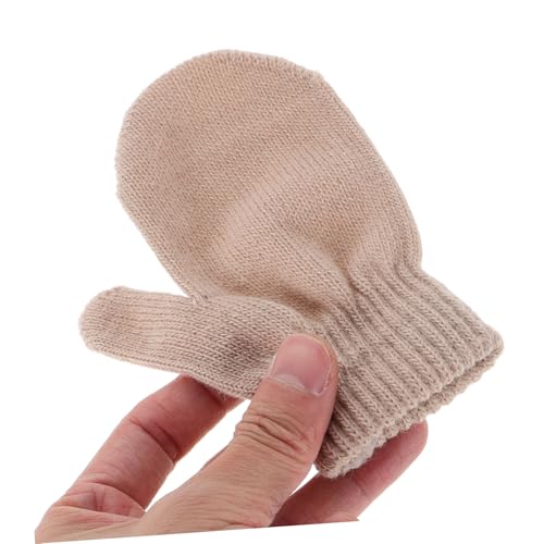 Kisangel Warm Winter Gloves for Boys and Girls Boy Girl Soft Knitted Gloves Versatile Colors3