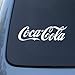 COCA-COLA - Coke - Vinyl Car Decal Sticker #1768 | Vinyl Color: White