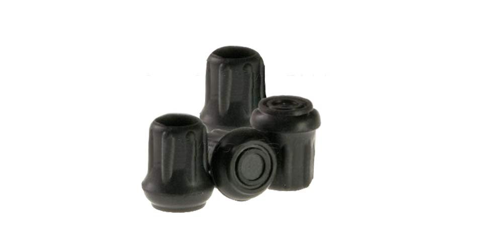 Rubber Crutch Tips 4/pk (O.D. 3/4