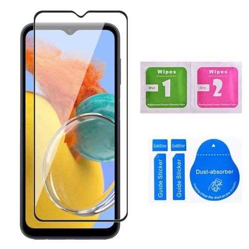 Image of Premium Tempered Glass for Samsung Galaxy A14 /M14 /F14 - HD Clarity, 9H Hardness, Easy Installation