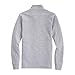vineyard vines Men's Saltwater Quarter-Zip Pullover Sweater, Grey Heather, XXL