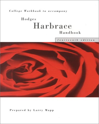 Hodges Harbrace Handbook College Workbook 0155065181 Book Cover