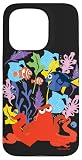 iPhone 15 Pro Disney PIXAR Finding Dory Nemo, Marlin & Hank Case