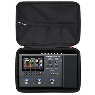 [Perfect Fit] We have specially designed this storage case to be an ideal fit for your Boss GX-10 Guitar Effects Processor. The Worfty Case provides impeccable protection for your precious GX-10 Guitar Effects Processor, shielding it from scratches a...