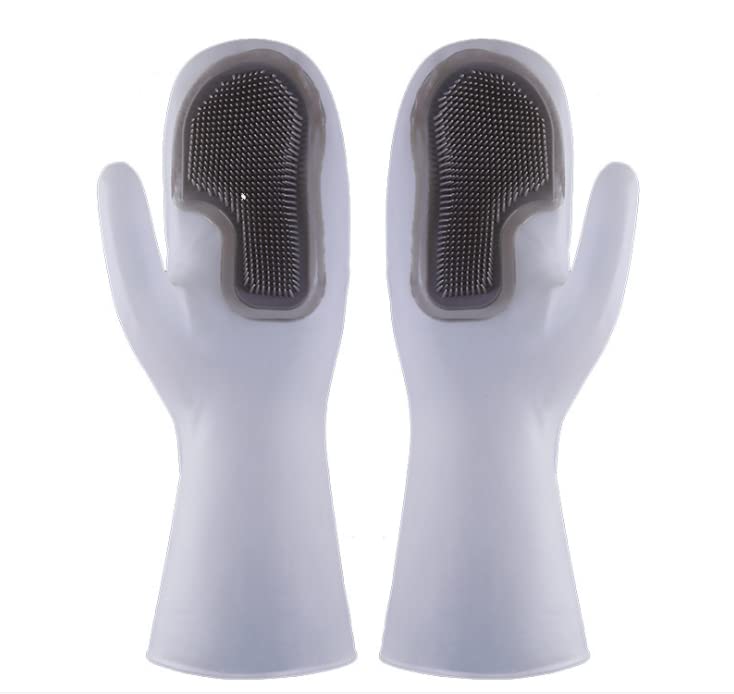 Fariox Cleaning Gloves Magic Brush Housework Kitchen Cleaning Gloves Laundry Washing Dish Cleaning Gloves gloves dishwashing cleaning housework non-slip waterproof