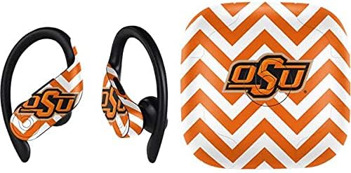 Skinit Decal Audio Skin Compatible with PowerBeats Pro - Officially Licensed Oklahoma State University Jersey Design