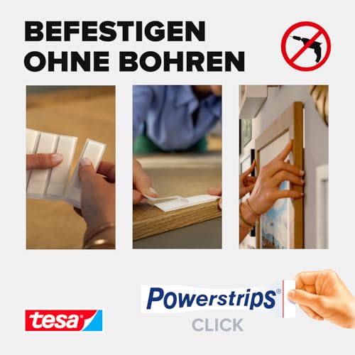 tesa Powerstrips CLICK Small - 16 x 2 Stück – Ansicht 3