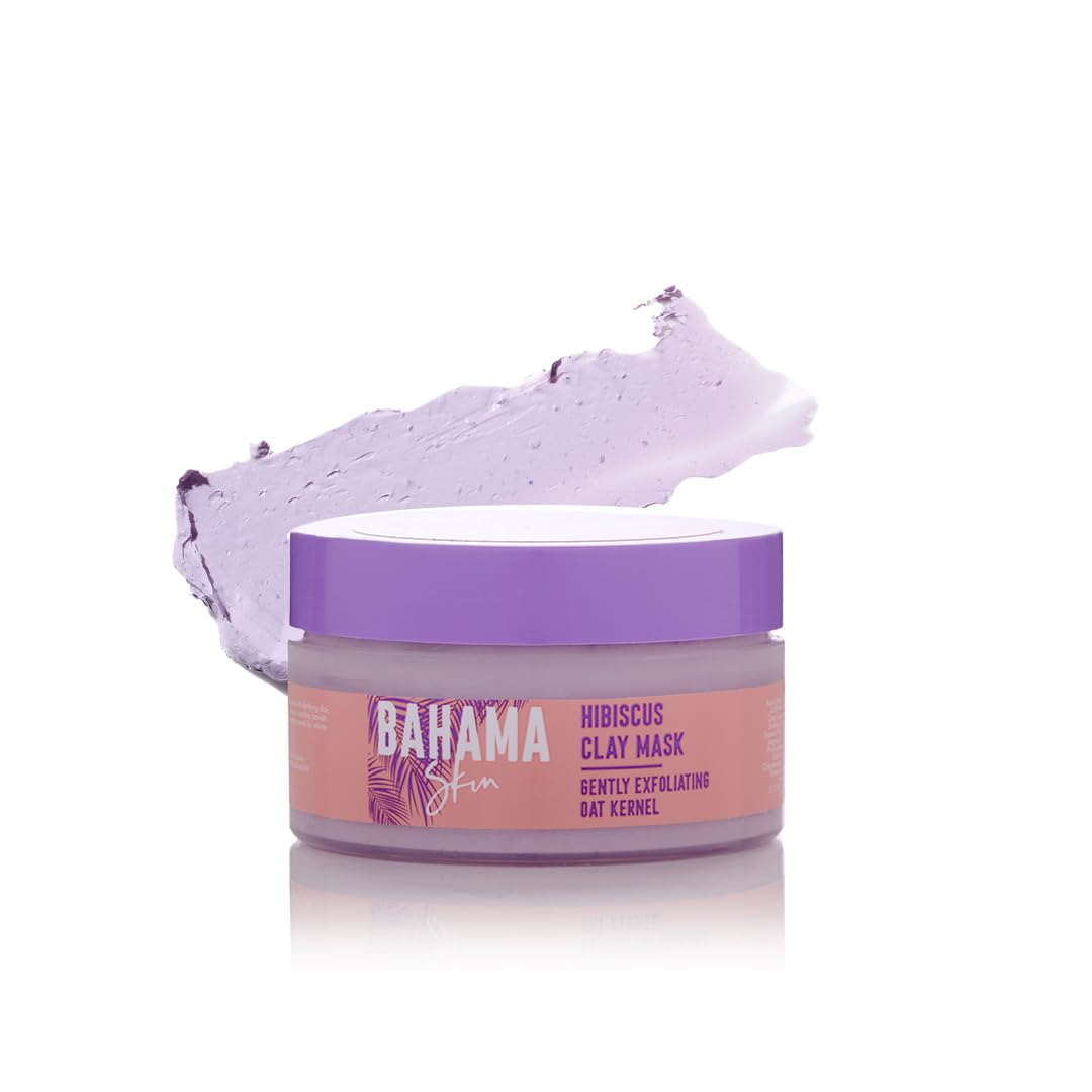 Bahama Skin Purple Hibiscus Clay Mask