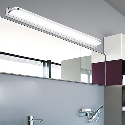 Lámpara de espejo LED luz frontal decorativa con protección contra el agua 3