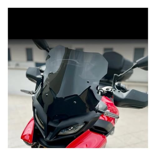Pare-brise moto Tracer 9 idéal pour voyager confortablement en duo - 2