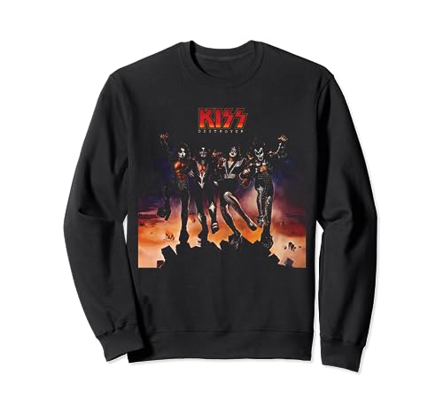 KISS - Sudadera Destroyer 1976, Negro -