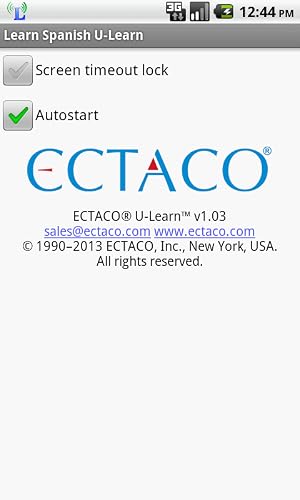 U-Learn: Learn Spanish On-The-Go (for native English speakers)