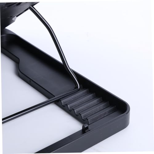 Base fría para laptop USB con 5 ventiladores ajustable negra miniatura 3