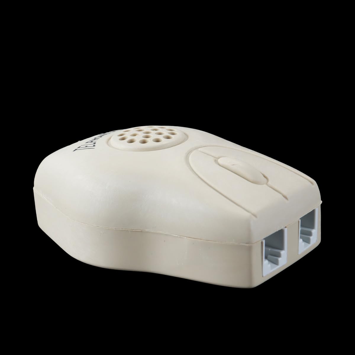 Ausi Amplificateur de Sonnerie téléphonique, Boost jusqu'à 105 DB avec Notification Lumineuse pour téléphones Fixes, Montage Mural, idéal pour Les environnements bruyants et malentendants