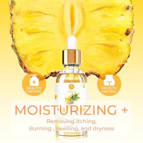 Image of 2PCS Yoni Oil Organic Feminine Oil Vaginal Moisturizer - Ph Balance for Women - Feminine Deodorant - Eliminates Odor with Pineapple Essential Oil, All Natural Yoni Care