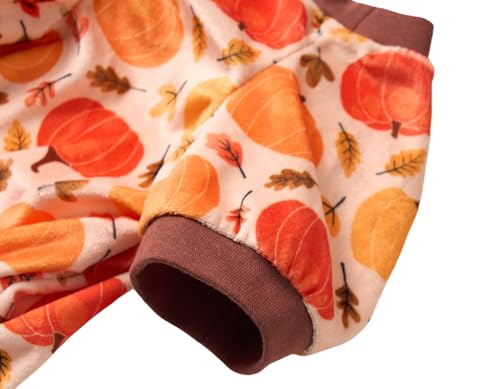 Pijama para perro talla XL con diseño de otoño miniatura 4