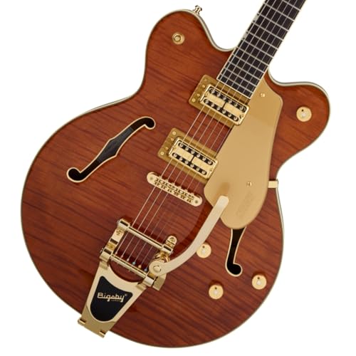 Gretsch/Electromatic LTD Flame Okoume Broadkaster Double-Cut with Bigsby Rosewood Fingerboard Roundup Orange Ob` [胂f]