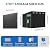 6x8 FT Outdoor Storage Shed, Metal Garden Shed with Sloping Roof and Lockable Door, Waterproof Utility Tool Shed for Patio, Backyard(Black