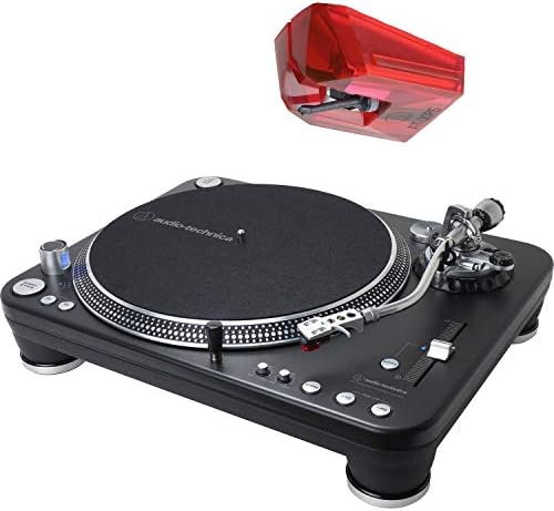 Audio Technica AT-LP1240-USB XP Direct-Drive Professional DJ Turntable (USB & Analog) and ATN-XP5 Elliptical Replacement Stylus