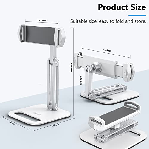 BSOON Tablet Holder, Adjustable Tablet Holder - Flexible 360° Rotation Desktop Tablet Stand for iPad Pro 12.9, 11, 10.5… – Bild 6