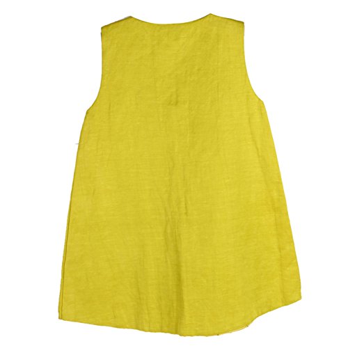 Candy Baby Girls Lime Green Satin Lenin A line Frock with Handmade